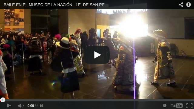 (VIDEOS) El talento de los niños sampedranos en la muestra Expo Niñez, Arte y Patrimonio Perú-Grecia 2013, en el Museo de la Nación