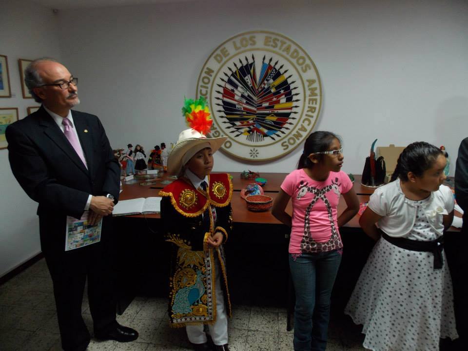TRES NIÑOS SAN PEDRANOS FUERON SELECCIONADO PARA LA EXPO EN LA OEA PERU