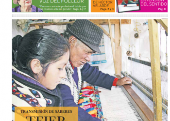 Tejer la vida, el depurado arte textil de San Pedro de Cajas